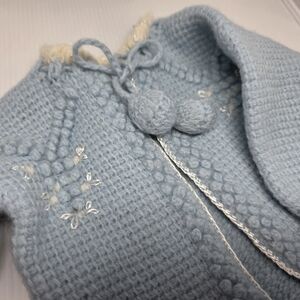 Precious Vintage Handmade Baby Sweater